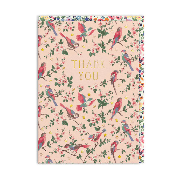 Ohh Deer Cath Kidston Garden Birds Thank You Card