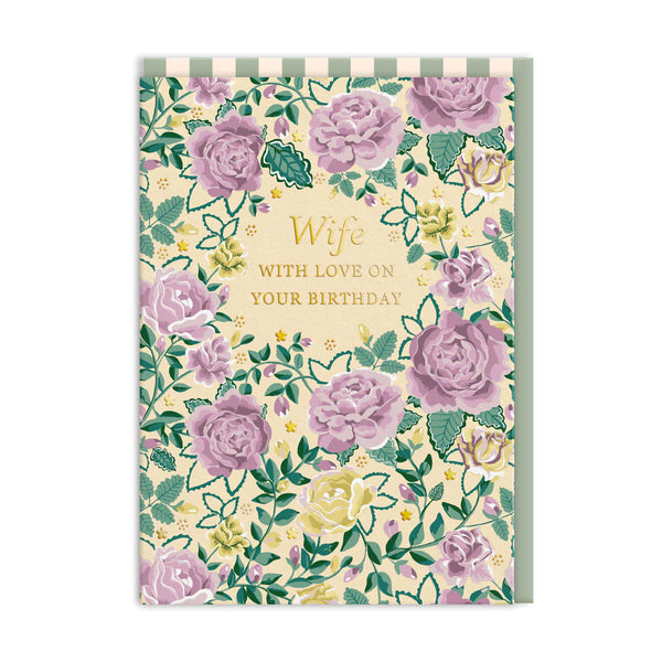 Ohh Deer Cath Kidston - Wife With Love On Your Birthday Card