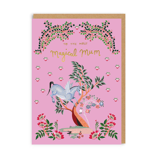 Ohh Deer Most Magical Mum Greeting Card