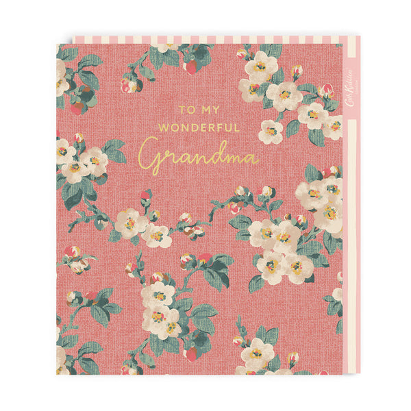 Ohh Deer X Cath Kidston - Pink Anenome Grandma Mother's Day Card