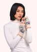Powder Ladies Scandi Cosy Wrist Warmers - Cream