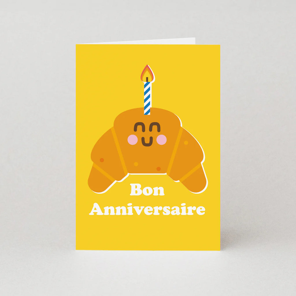 Studio Boketto Croissant - Birthday Card