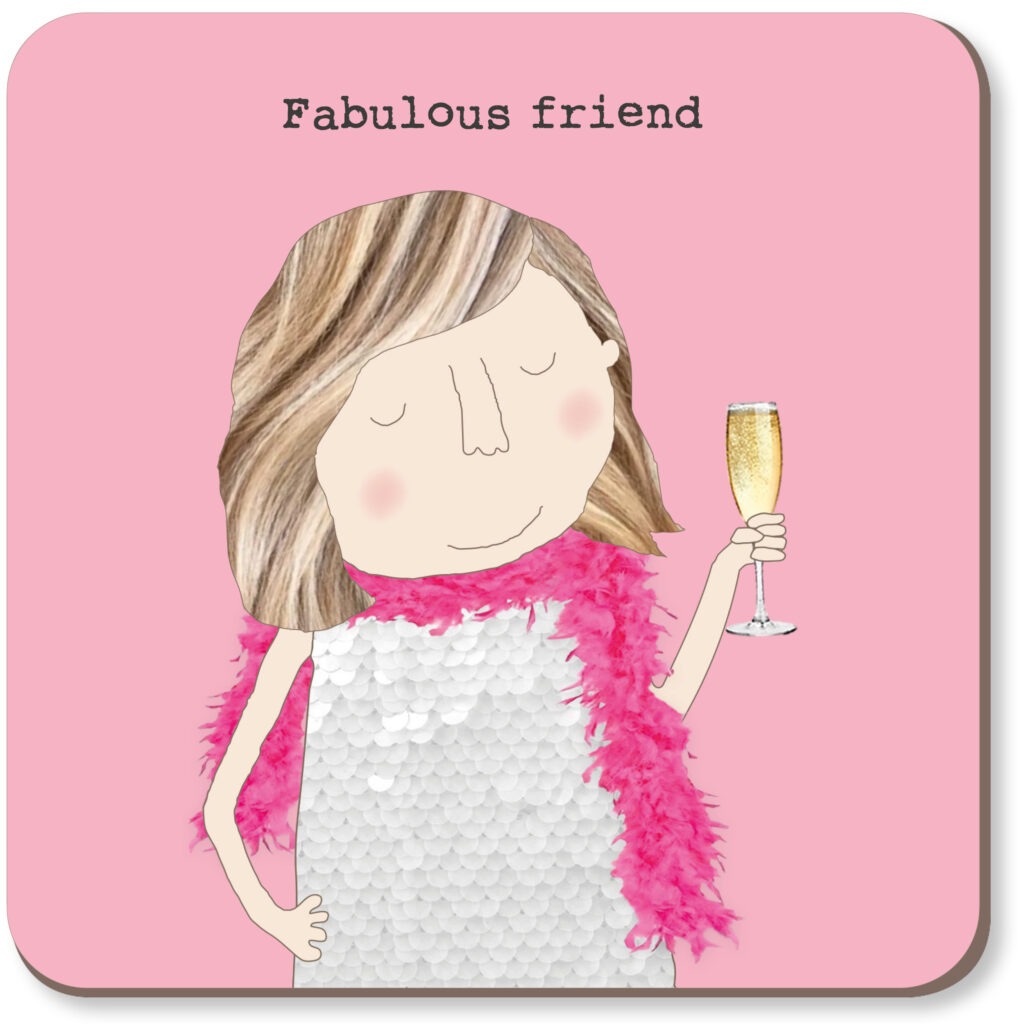 Rosie Made A Thing Fabulous Coaster