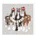 Whistlefish Horses Ho, Ho, Ho, Christmas Card