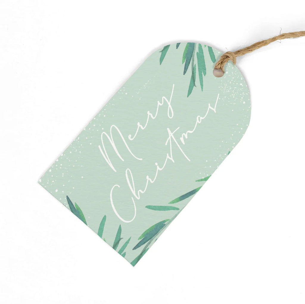 Whistlefish Foliage Christmas Gift Tag 6 Pack
