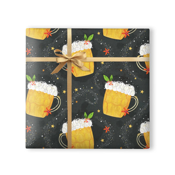 Whistlefish Beer Tankard Christmas Wrapping Paper