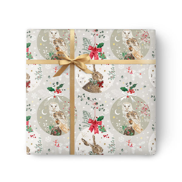 Whistlefish Woodland Wonders Christmas Wrapping Paper