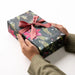 Whistlefish Vibrant Floral Christmas Wrapping Paper