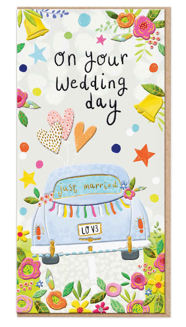 Whistlefish On Your Wedding Day Card