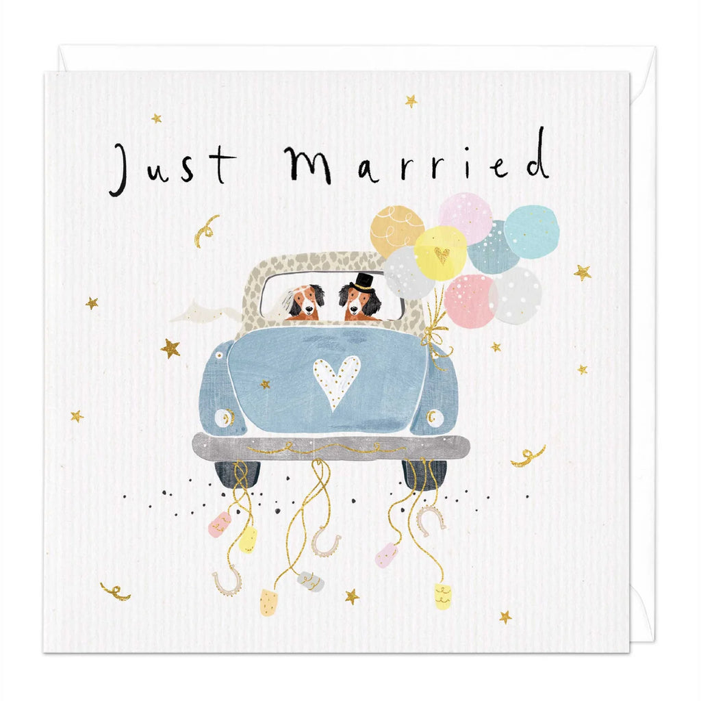 Whistlefish Just Married Card