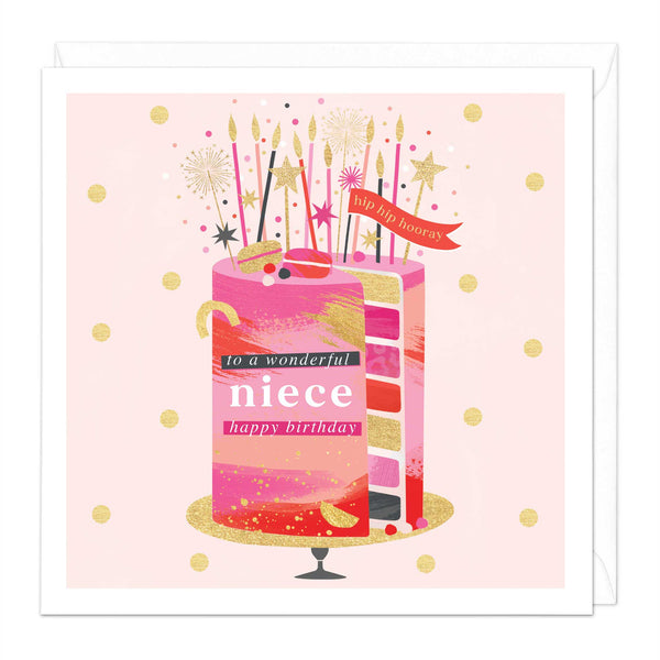 Whistlefish Niece Abstract Card