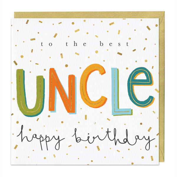 Whistlefish The Best Uncle Birthday Card