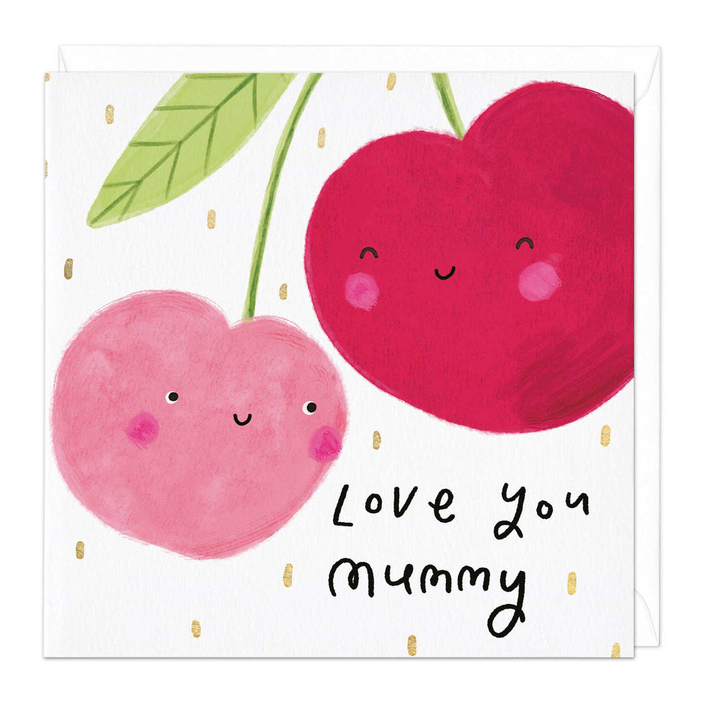 Whistlefish Love you Mummy Card