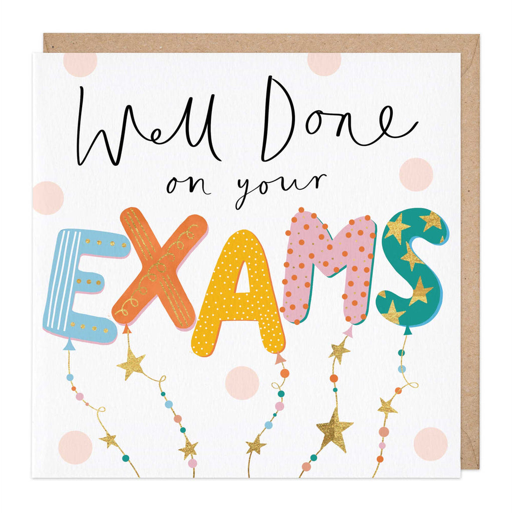 Whistlefish Celebratory Exam Success Card