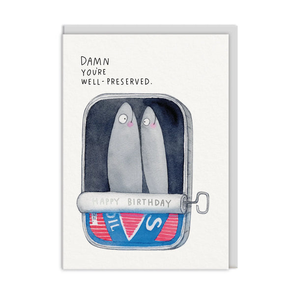 Ohh Deer Well Preseved Greeting Card