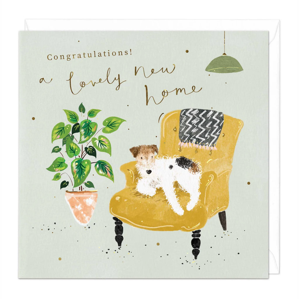 Whistlefish Lovely New Home Dog Card