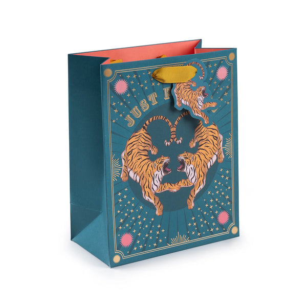The Art File Tigers, Medium Gift Bag