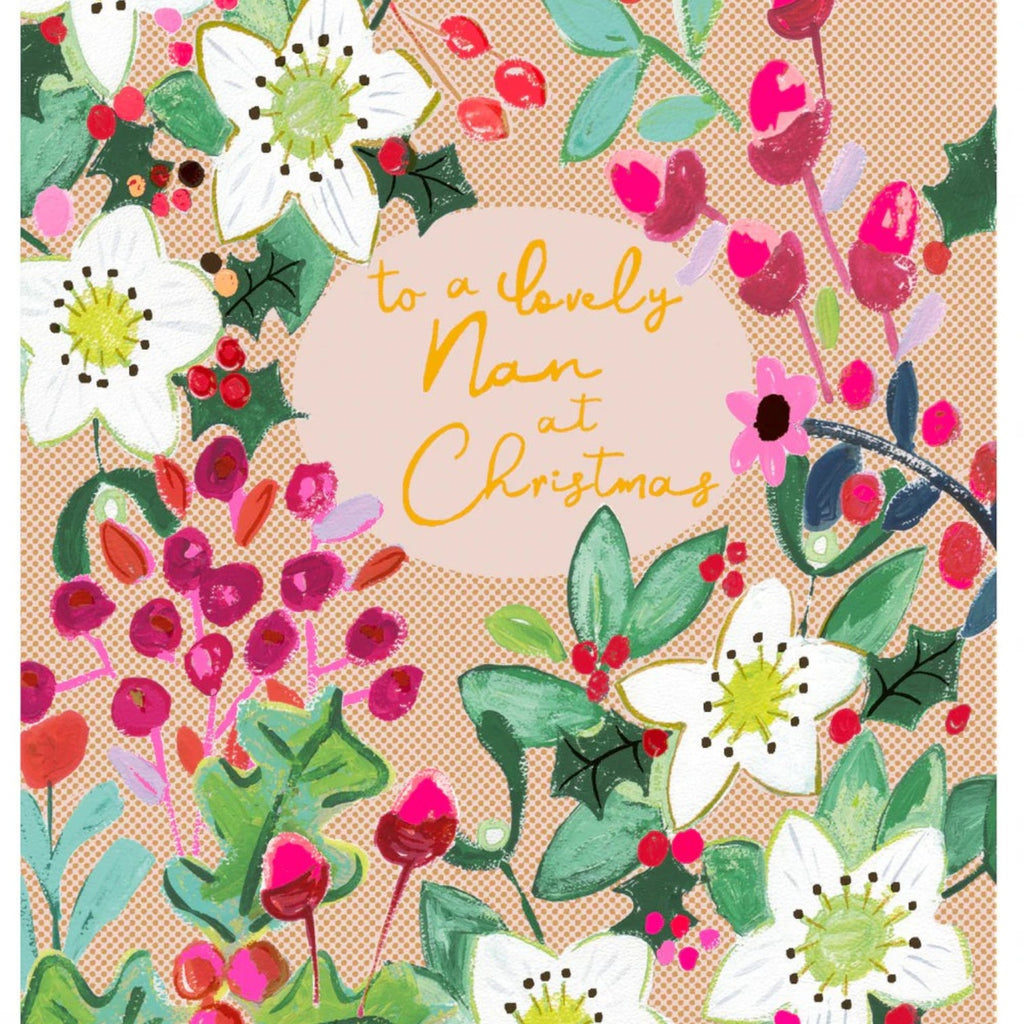 Paper Salad To A Lovely Nan At Christmas