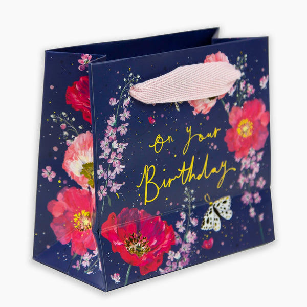 Whistlefish Midnight Flora Small Gift Bag