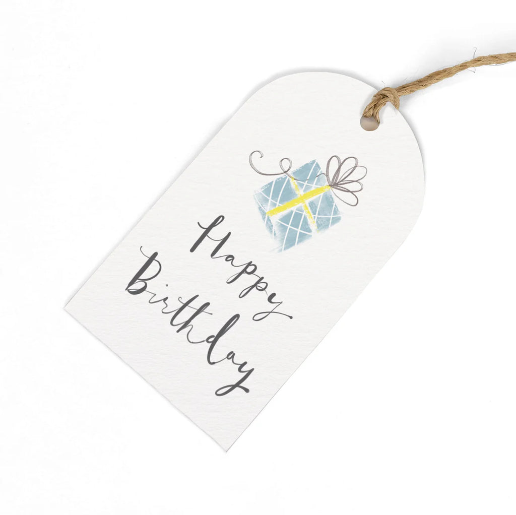 Whistlefish Birthday Present Gift Tags Pack of 6