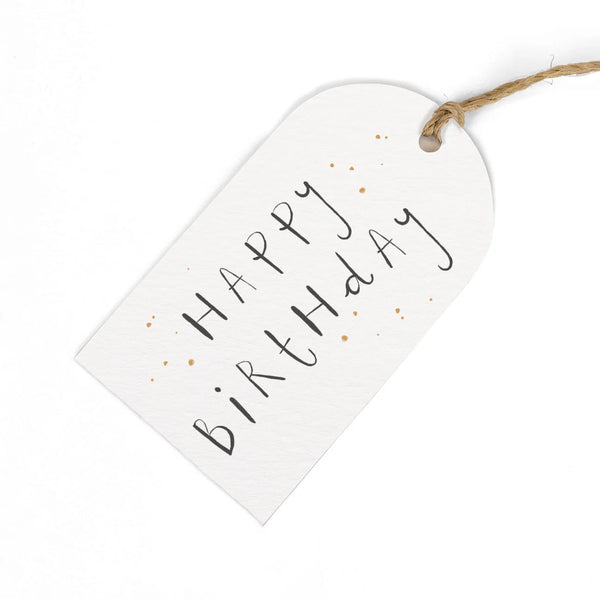 Whistlefish Happy Birthday Gift Tags Pack of 6