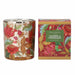 Gisela Graham Gisela Graham Boxed Scented Candles, Large – Gold Floribunda