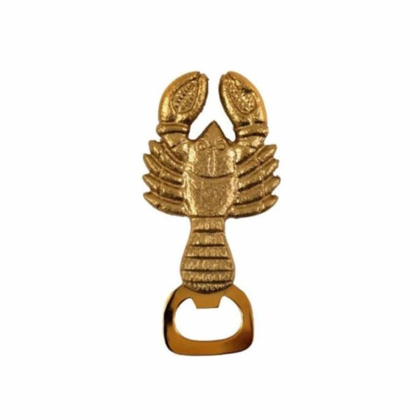 Gold Lobster Bottle Opener