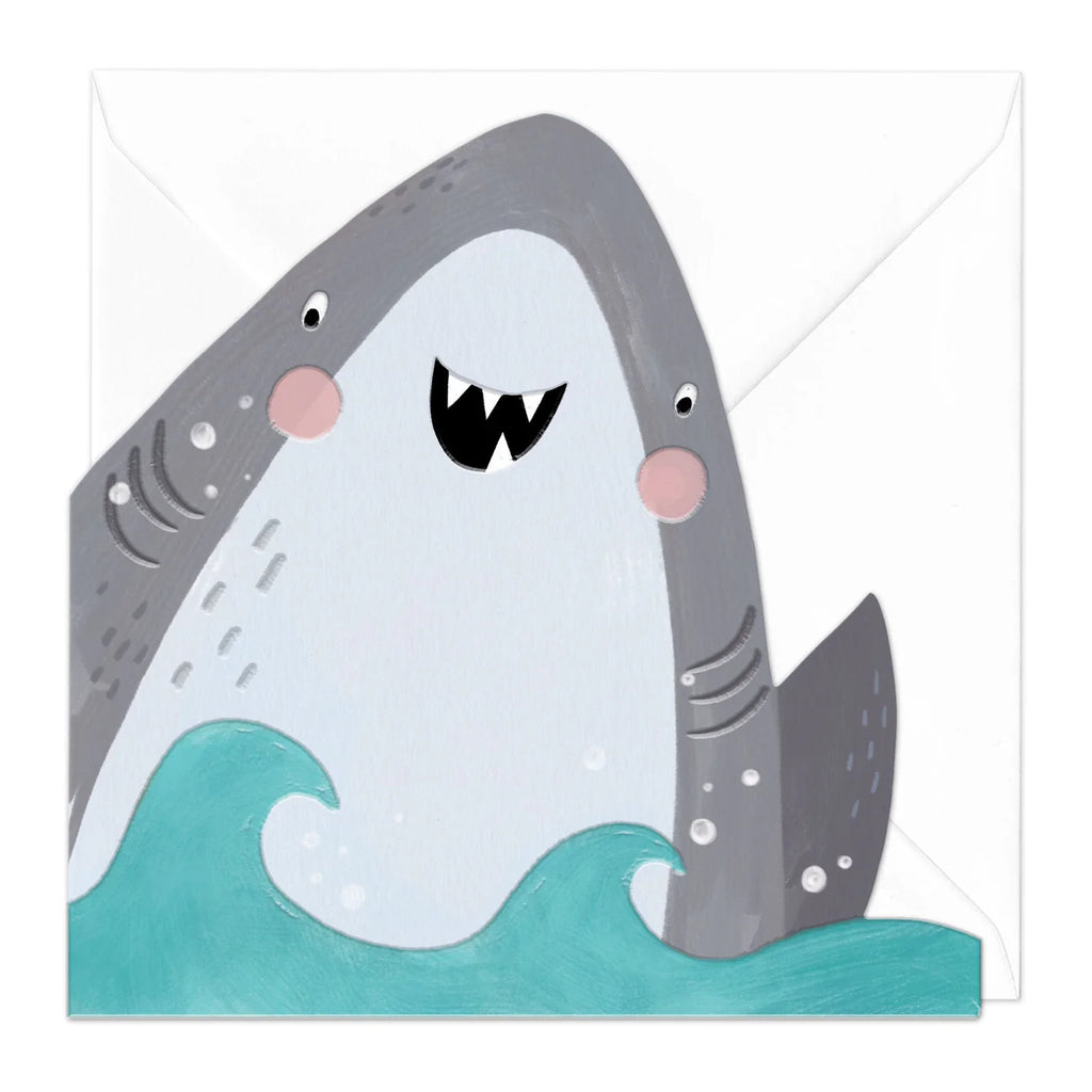 Whistlefish Stevie The Shark Cut-Out Card