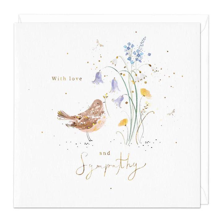 Whistlefish With Love And Sympathy Card