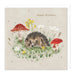Whistlefish Hedgehog & Mushroom Birthday Card