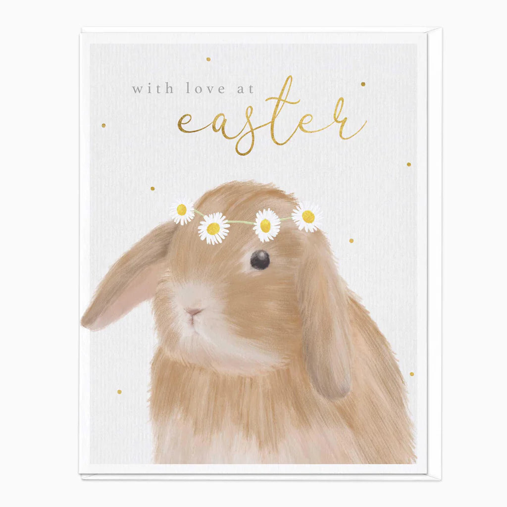 Whistlefish Floppy Ear Bunny Easter Card