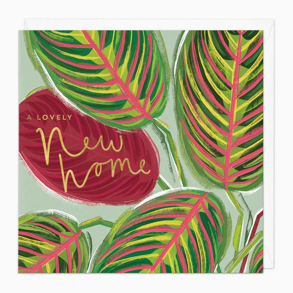 Whistlefish Leafy New Home Card