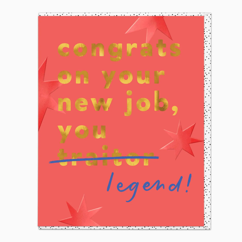 Whistlefish Congrats You Legend New Job Card