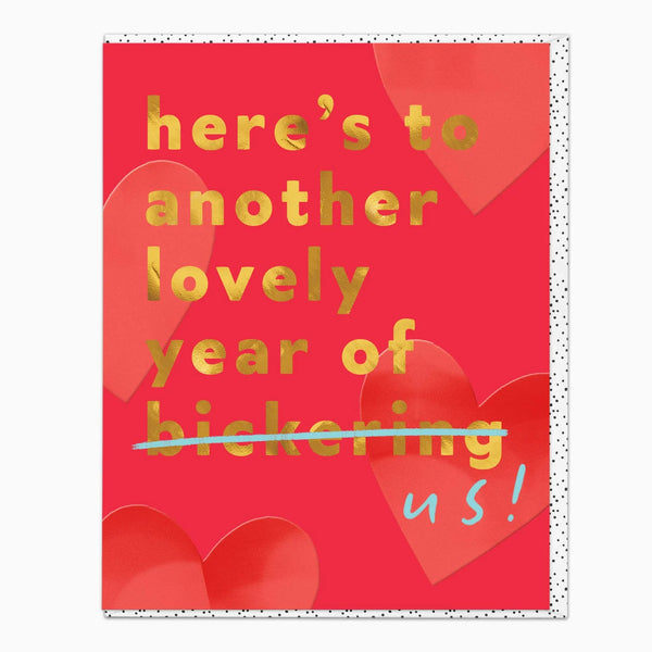 Whistlefish Another Year of Us Anniversary Card