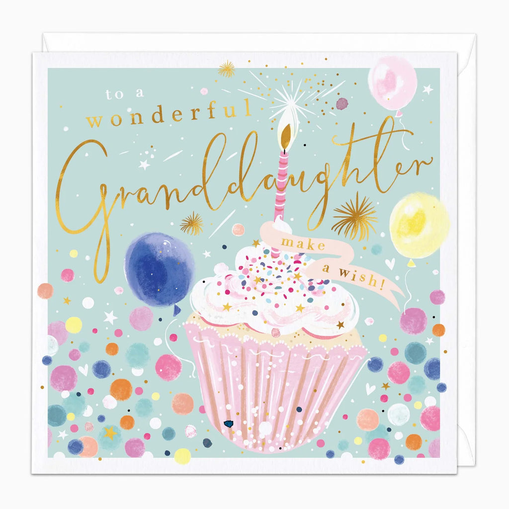 Whistlefish Wonderful Granddaughter Birthday Card