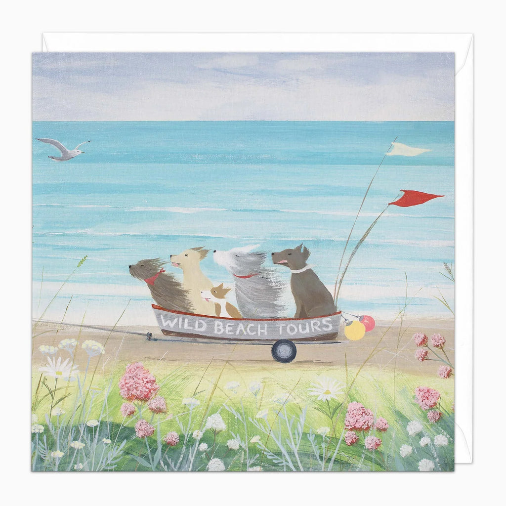 Whistlefish Hannah Cole Wild Beach Tours Art Card