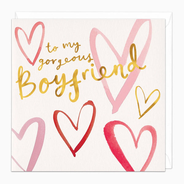 Whistlefish Gorgeous Boyfriend Card