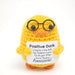 Crochet Positive Duck Gift