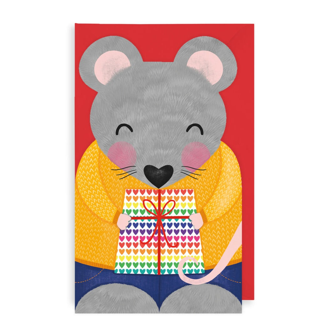 The Art File Mouse Greetings Card