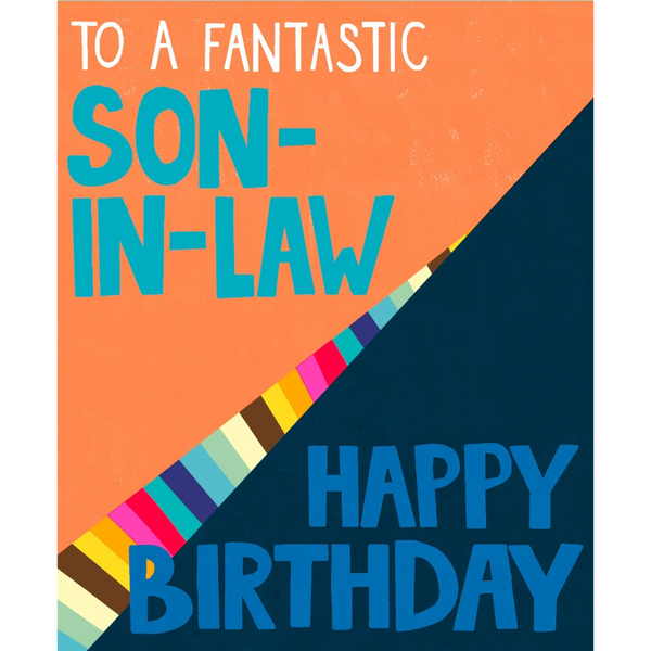 Paper Salad Fantastic Son In Law Birthday