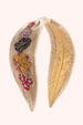 Powder Embroidered Headband - Perfect Posie - Cream