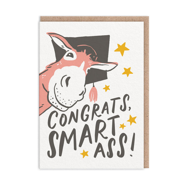 Ohh Deer Smart Ass Congratulations Card