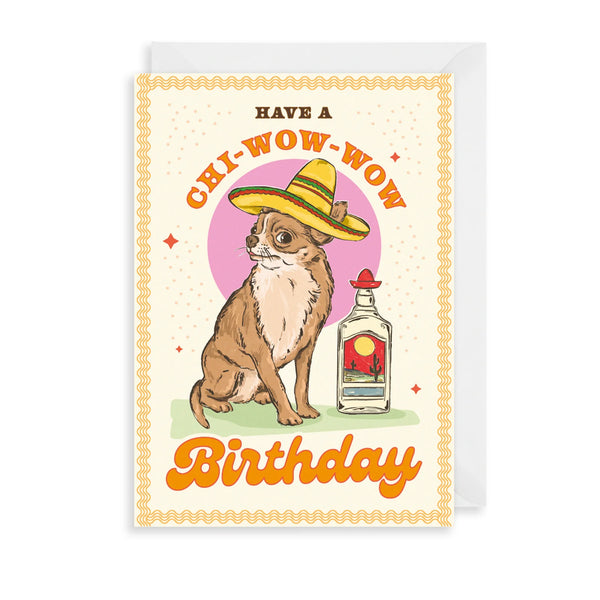 The Art File Chi-Wow-Wow Greetings Card
