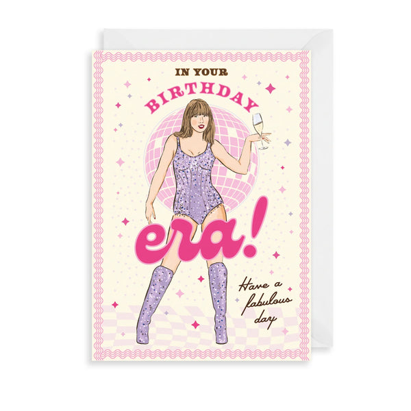 The Art File Birthday Era Greetings Card