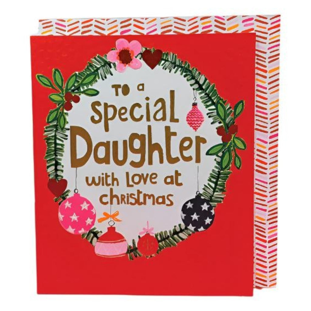 Paper Salad To A Special Daughter With Love At Christmas