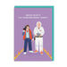Ohh Deer Doc and Marty Greeting Card