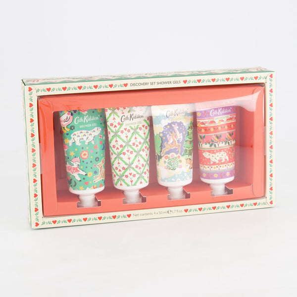 Cath Kidston Four Piece Discovery Shower Gel Gift Set