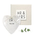 East of India Ring Dish - Mr & Mrs