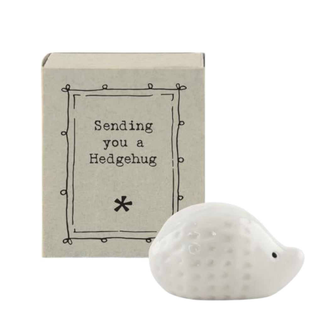 East of India Matchbox - Hedgehog