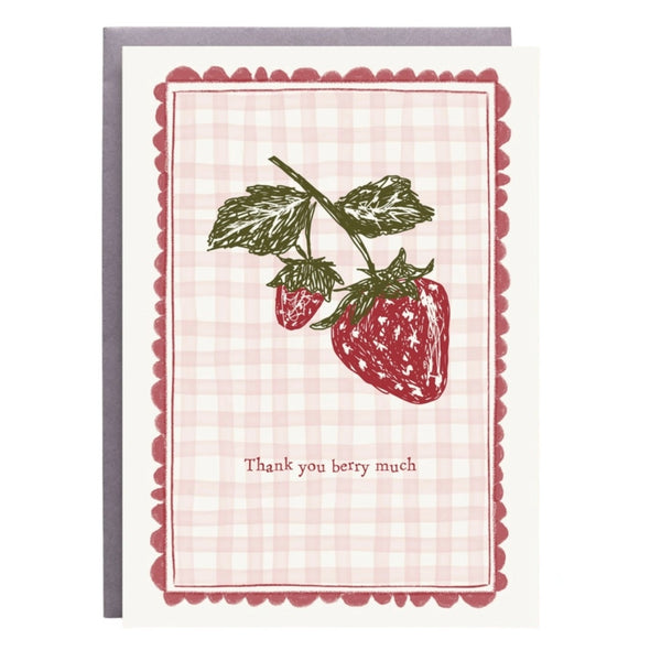 East of India Fruity Card - Thank You Berry Much